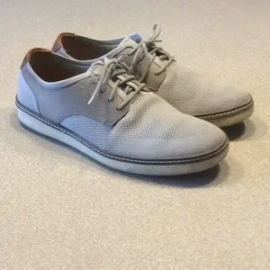 Johnson & Murphy Men’s Gray Knit Nubuck Shoe- 9.5 Johnston & Murphy | Shoes | Johnson Murphy Mens Gray Knit  main image 2